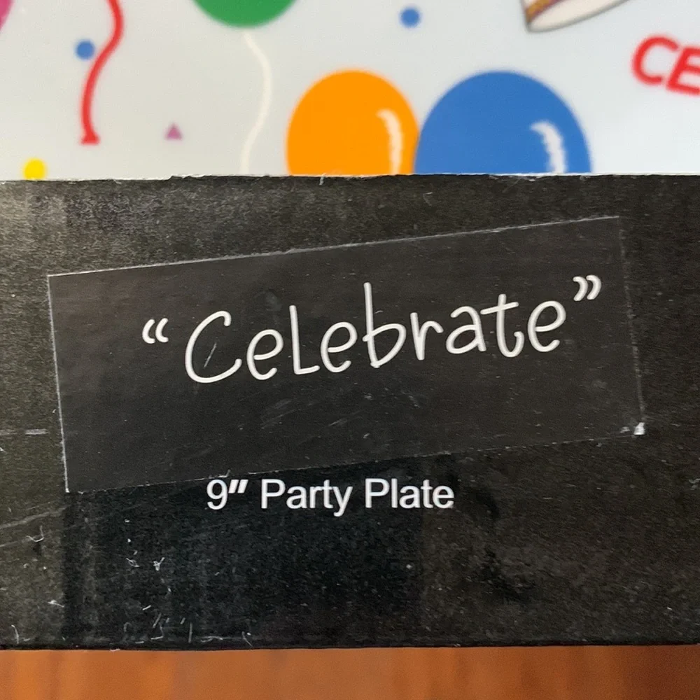 Lolita Celebrate Party Plate - Multicolor